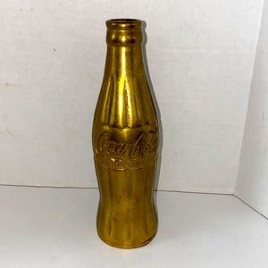 Vintage Brass Coca-Cola Bottle